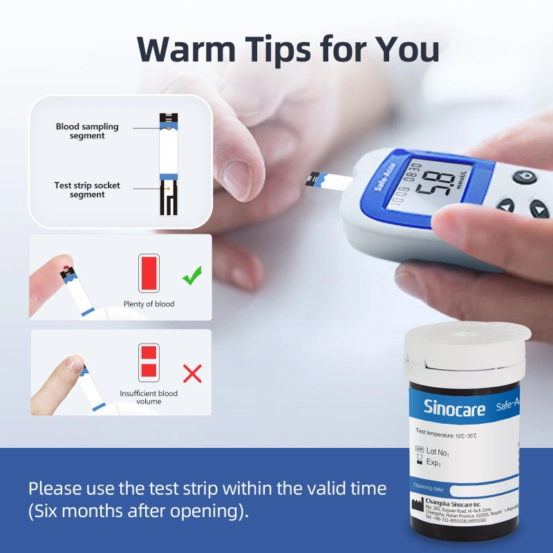 Sinocare Blood Glucose Meter Safe Aq Accu Sinocare Blood Sugar Test Digital Meter Medical Glucose Monitors Cgm Watch