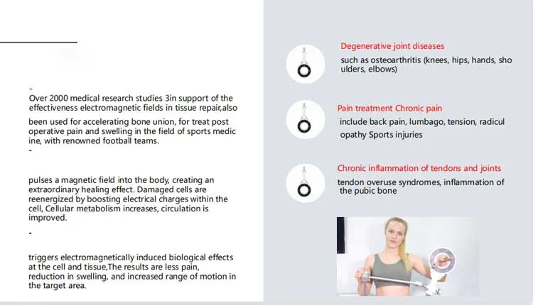 Equipment Electronic Devices for Rehabilitation in Physiotherapy in Spinal Therapy Tens Physiotherapy Emtt Extracorporeal Magneto Transduction Pain Relief