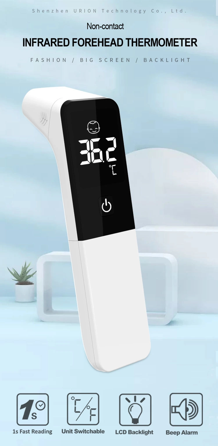 Digital Infrared Forehead Thermometer Manufacturers Temperature Gun More Accurate Medical Fever Body Non Contact Thermometer Adult Baby Thermometer Infrared